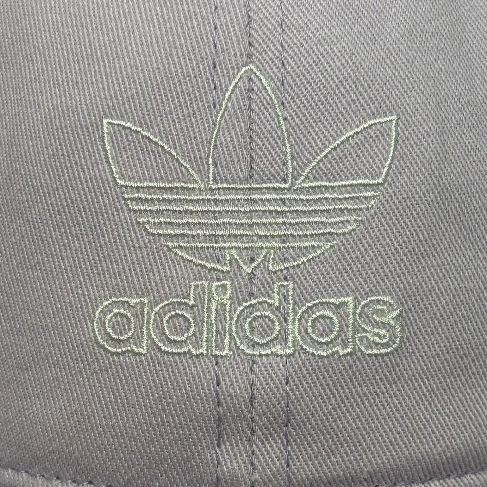 Adidas Trefoil Hat Women's Adjustable Strapback Lavender Purple Cap‎